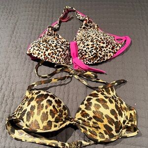 Animal Print Bikini tops